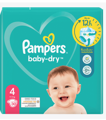 Pampers Baby Dry Taille 4