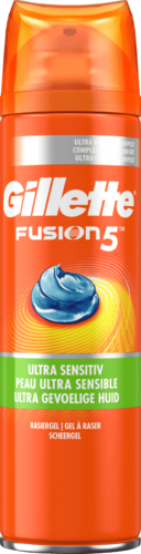 Gillette Fusion 5 Gel à raser Peaux Ultra sensibles