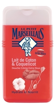 Le Petit Marseillais Lait de Coton & Coquelicot Douche Crème