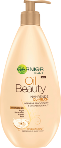 Garner Oil Beauty Lait nourrissant infusé aux 4 huiles